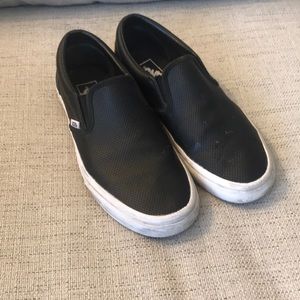 VANS Perforated Leather Slip-On